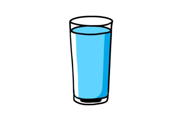 Drink Water Graphics for Local Business Branding