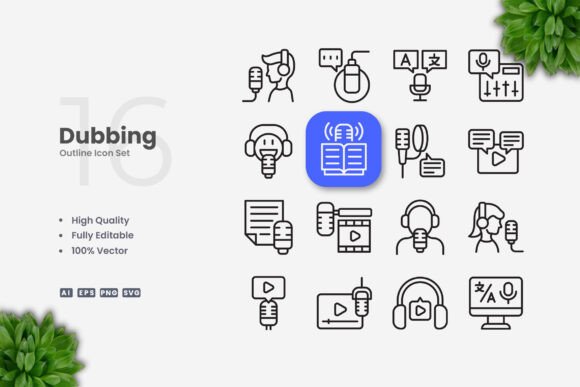 Dubbing Icons: Graphics and Icons for Digital Sellers